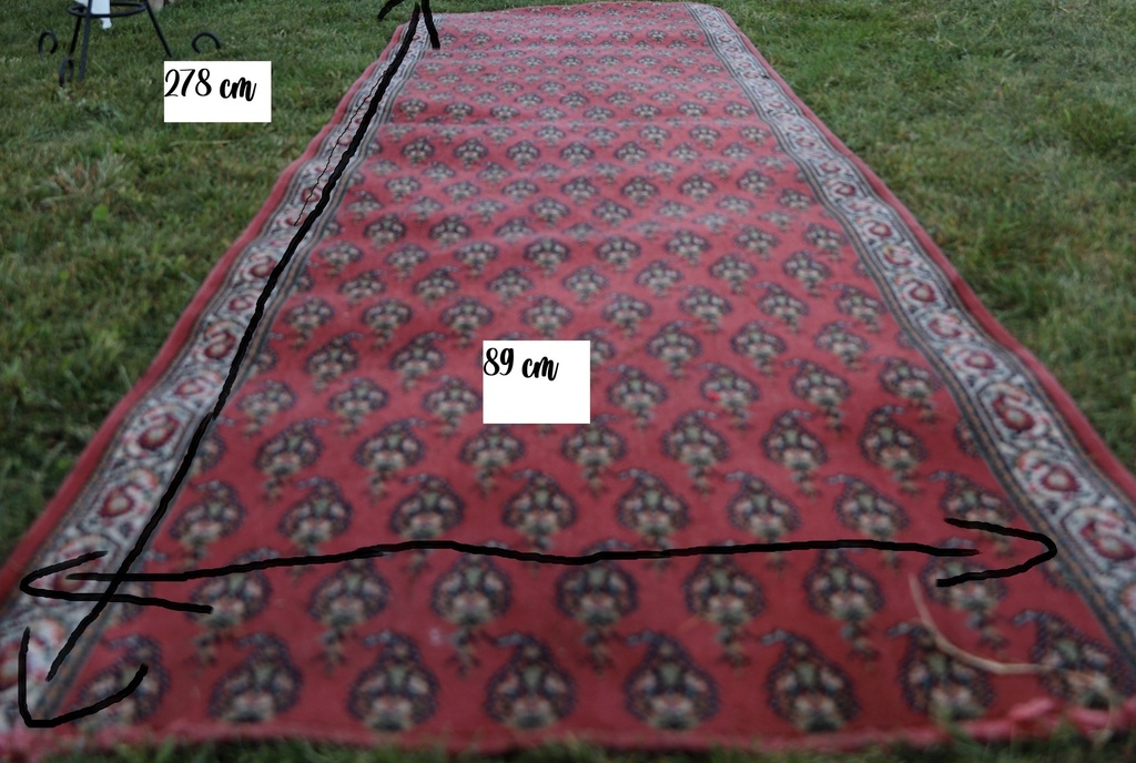 Tapis Vintage Style Bohème (280 x 90 cm)