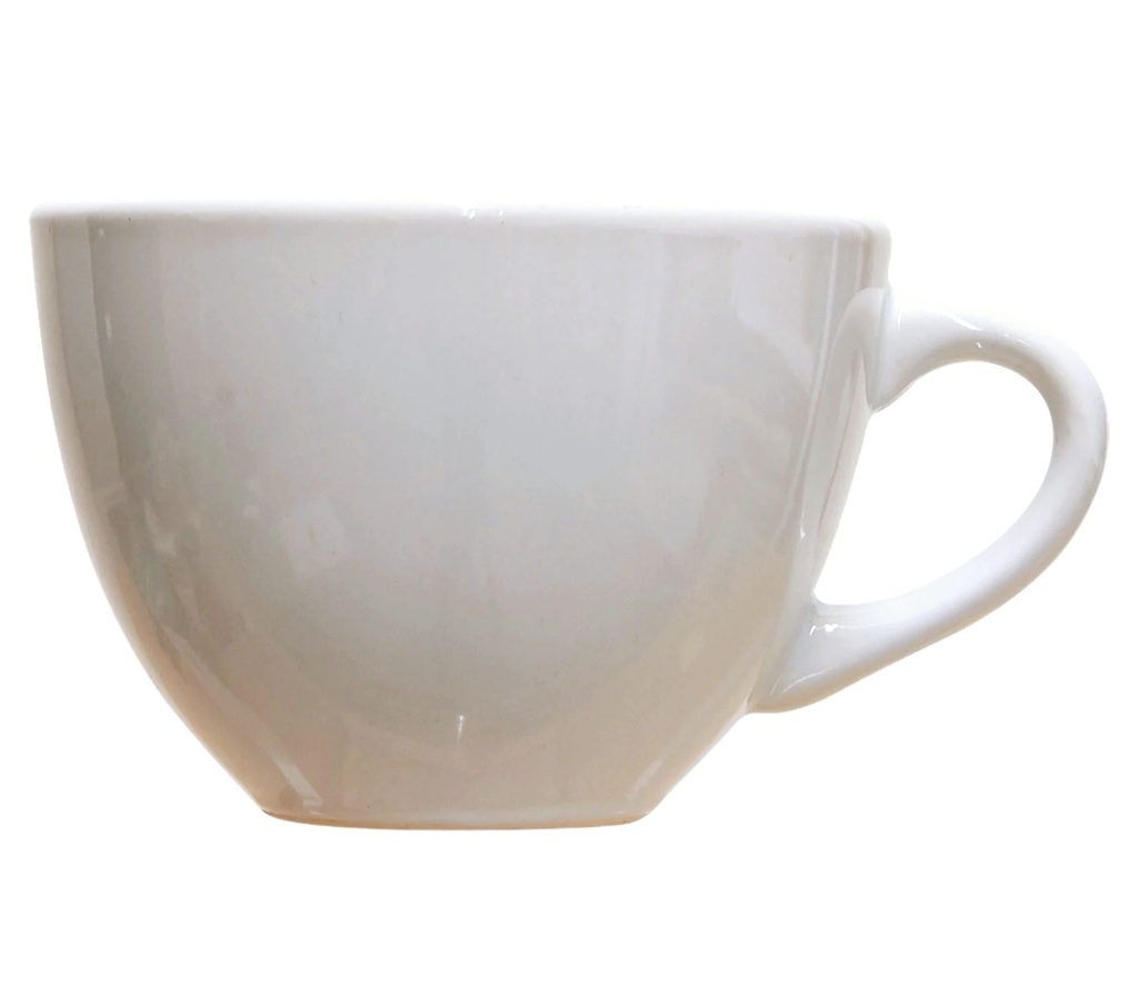 Tasse à thé 10cl blanche