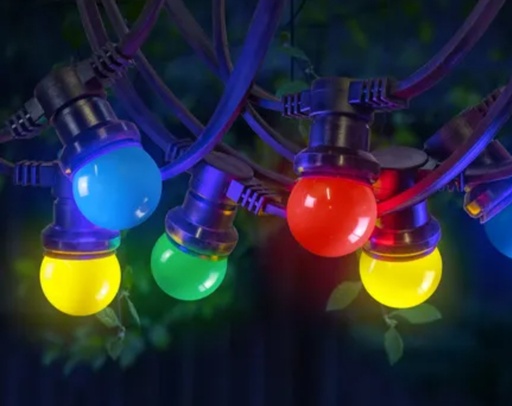 Guirlande Leds Multicolor "Guinguette" Lg 10m