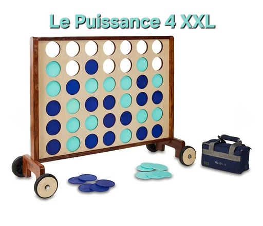 Puissance 4 XXL bois - 115 cm