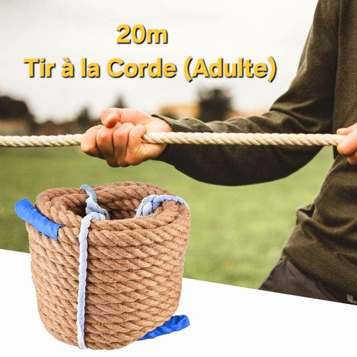 Jeu "Tire à la Corde" (20m/Adulte)