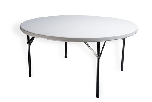 Table ronde diam 180 cm (10 pers Max)